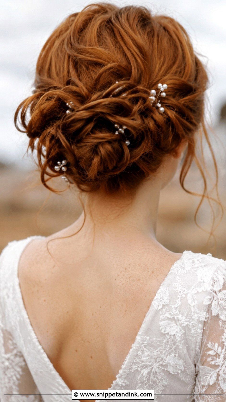 Messy Chignon Wedding Updo - Snippet and Ink - 20 Messy Wedding Hair Updo Ideas