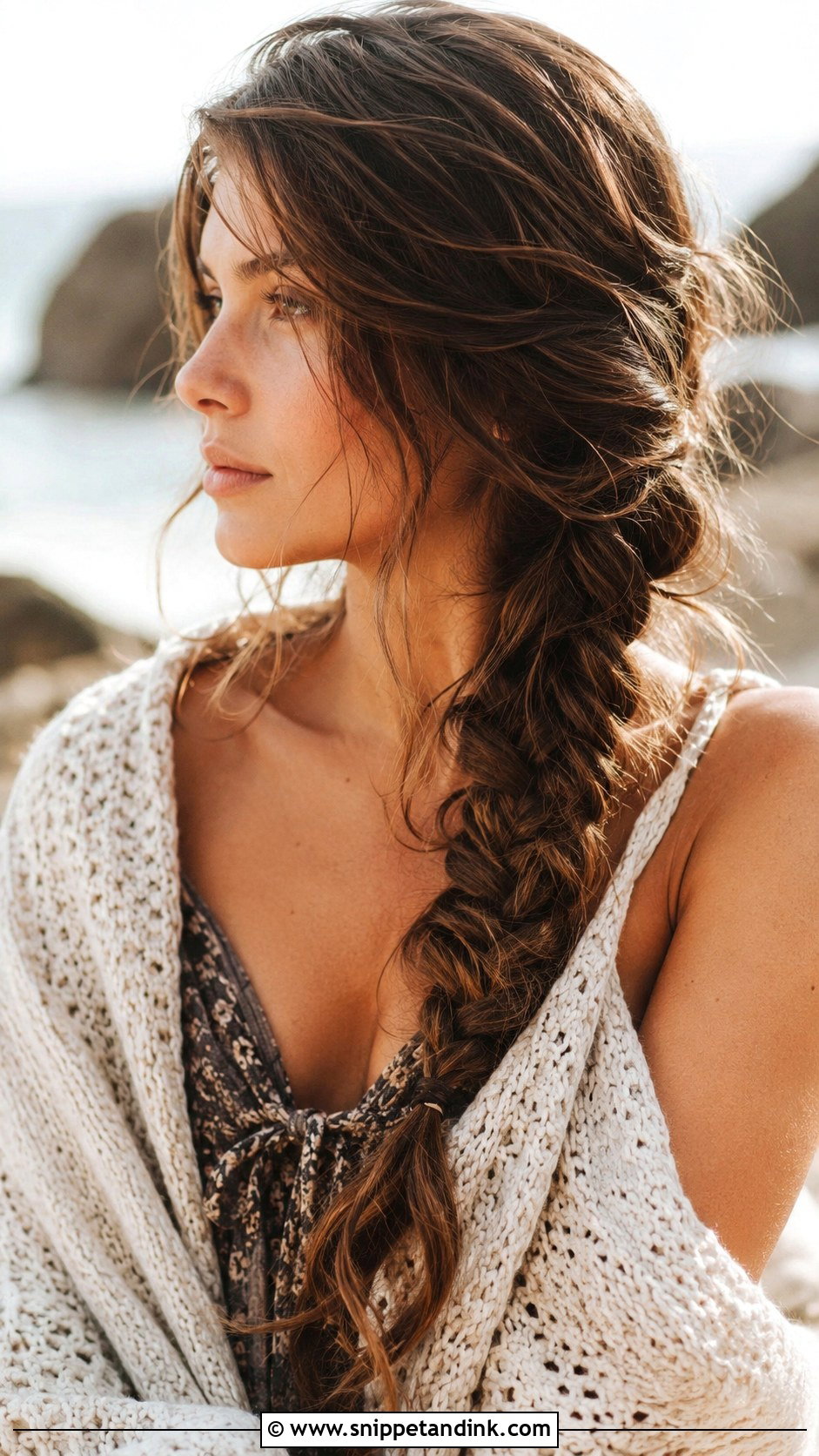 Messy Fishtail Braid - Snippet and Ink - 20 Cute Birthday Hairstyle Ideas