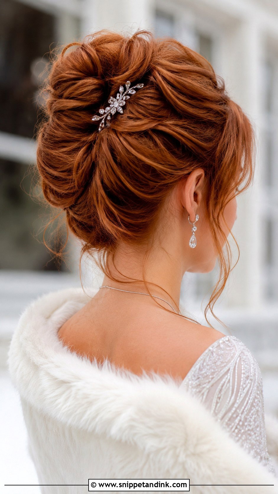 Messy French Twist Updo - Snippet and Ink - 20 Messy Wedding Hair Updo Ideas