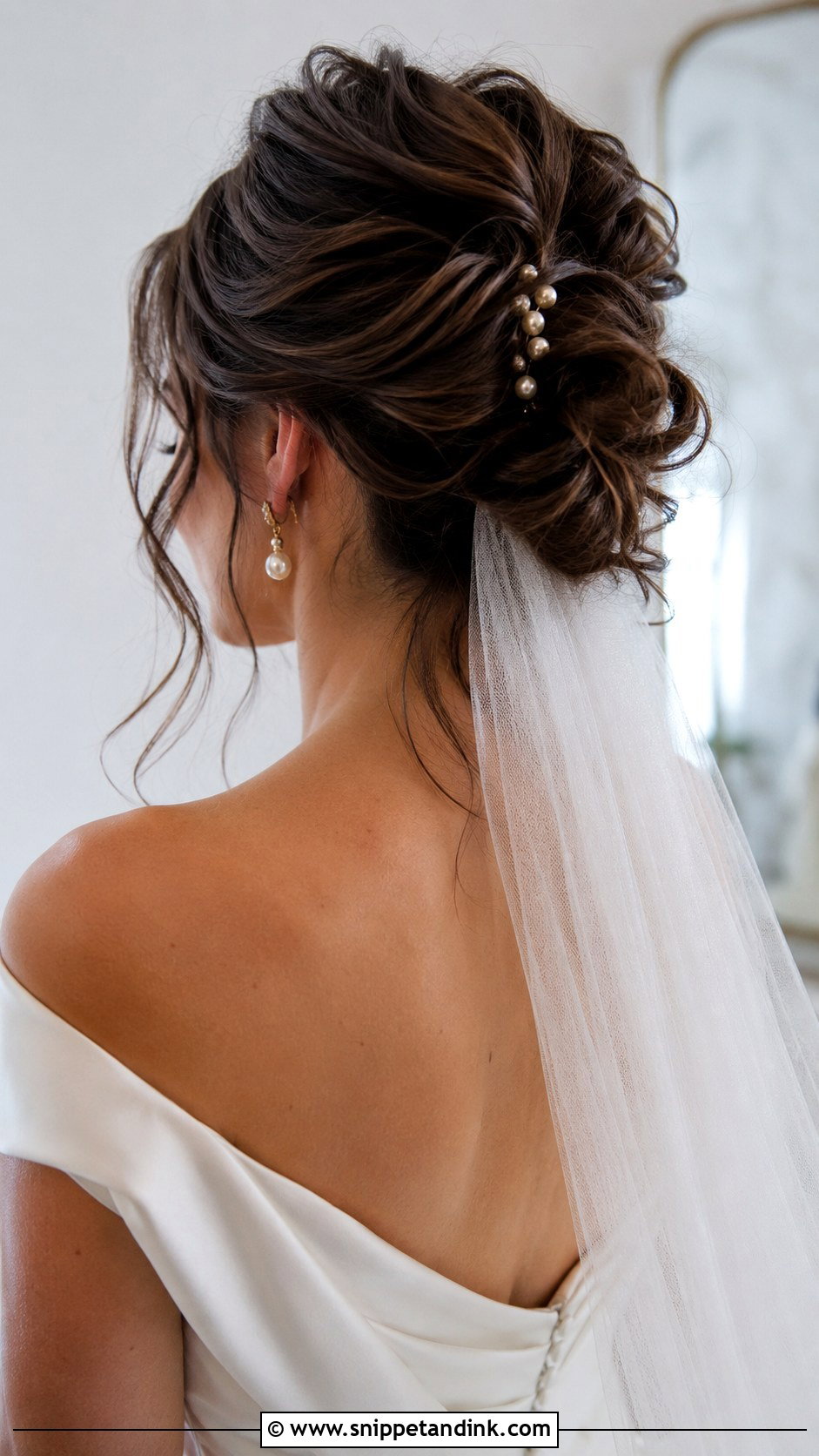 Messy French Twist Updo - Snippet and Ink - 25 Messy Wedding Hair Ideas