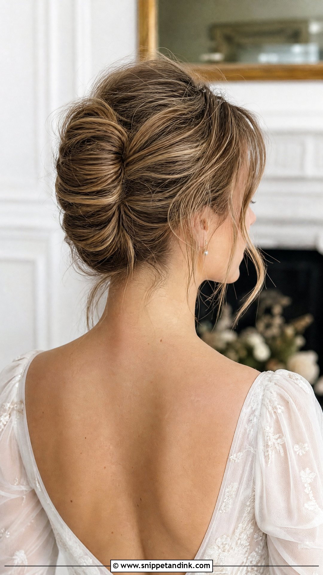 Messy French Twist Updo - Snippet and Ink - 20 Messy Hair Styles for Wedding