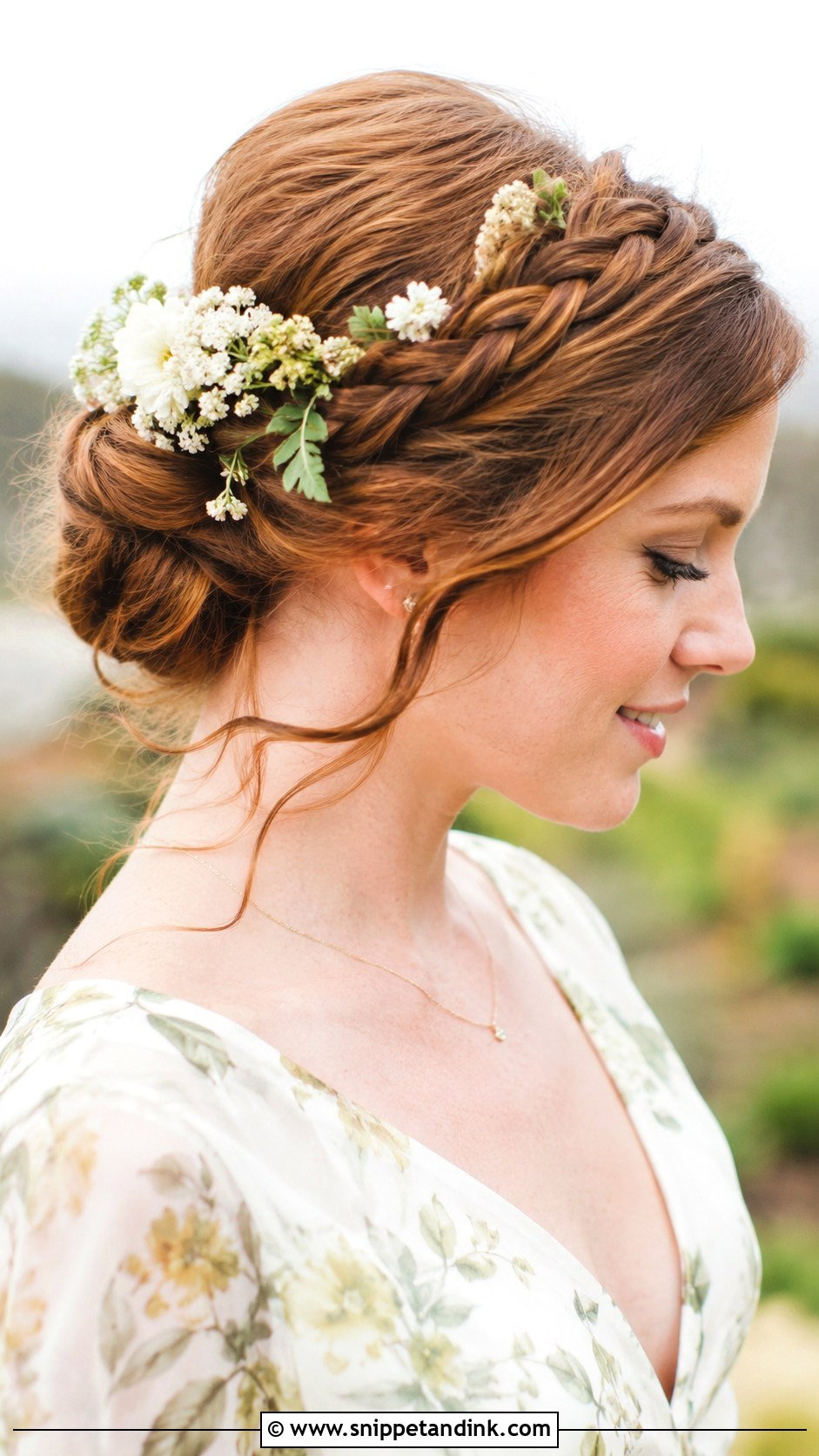 Messy High Bun for Brides - Snippet and Ink - 20 Wedding Hair Styles Updo
