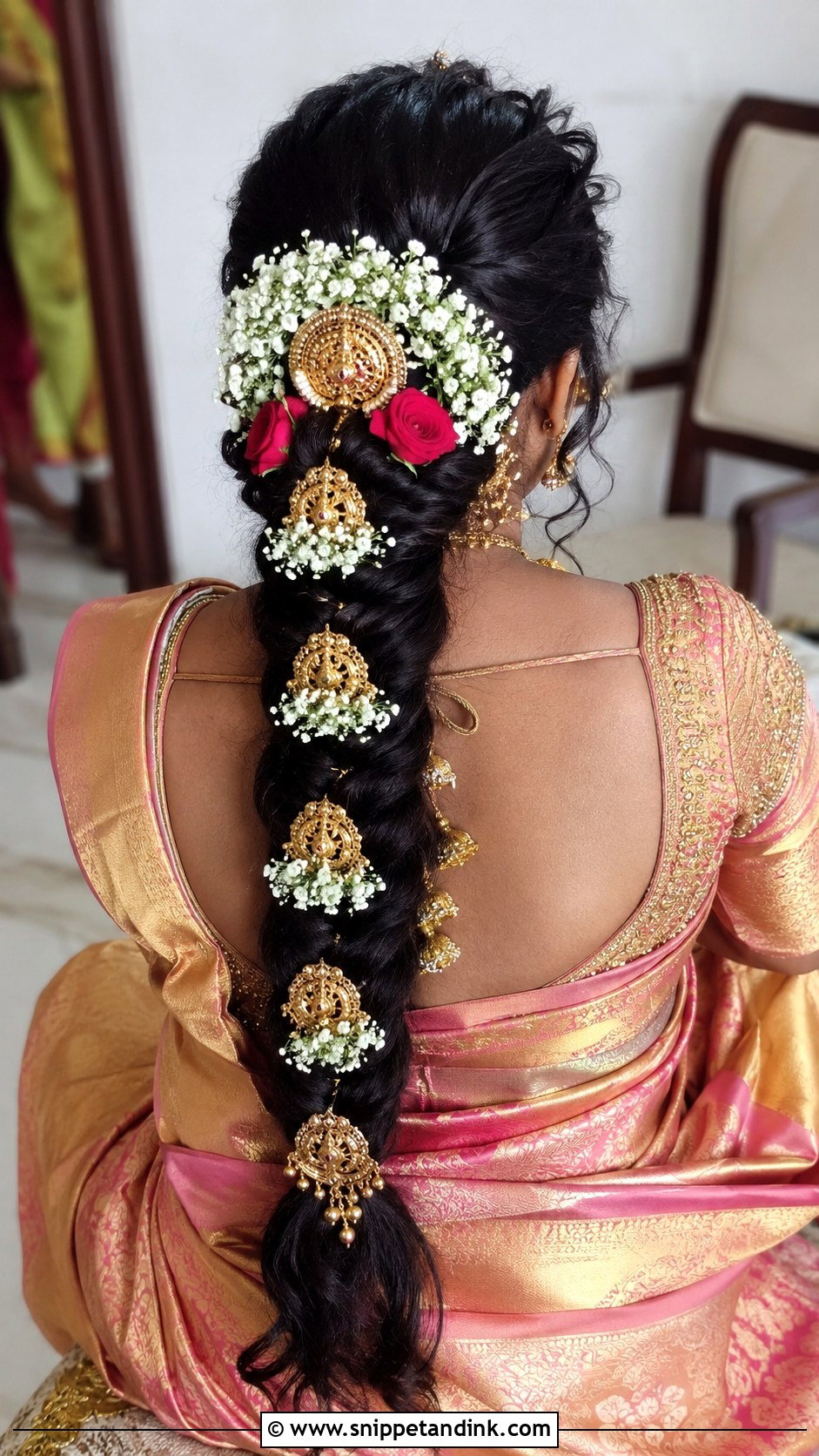 Messy Paranda Braid Indian Wedding - Snippet and Ink - 15 Messy Braided Hairstyles Indian Wedding