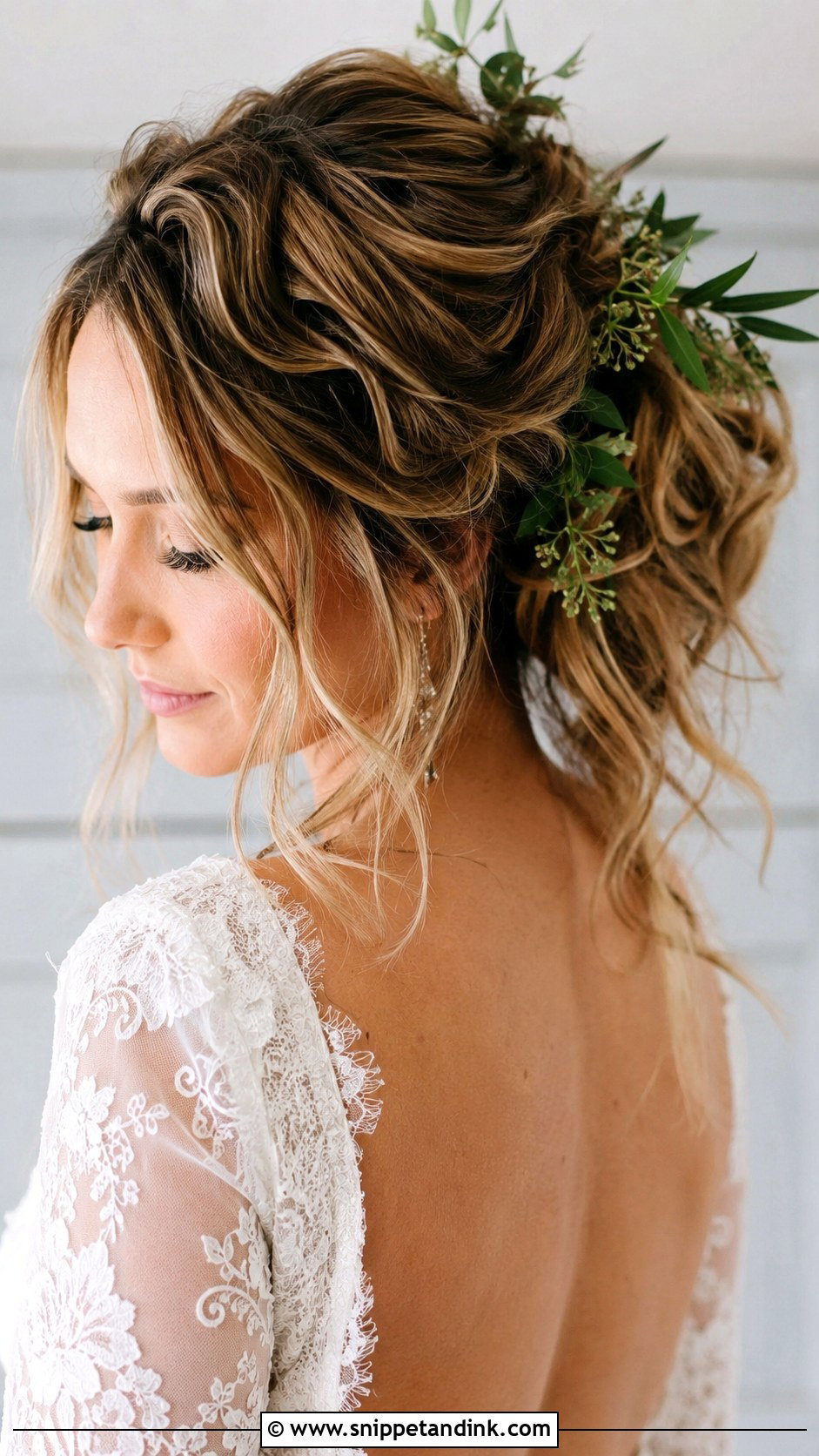 Messy Ponytail Updo - Snippet and Ink - 25 Ponytail Updo Wedding Ideas
