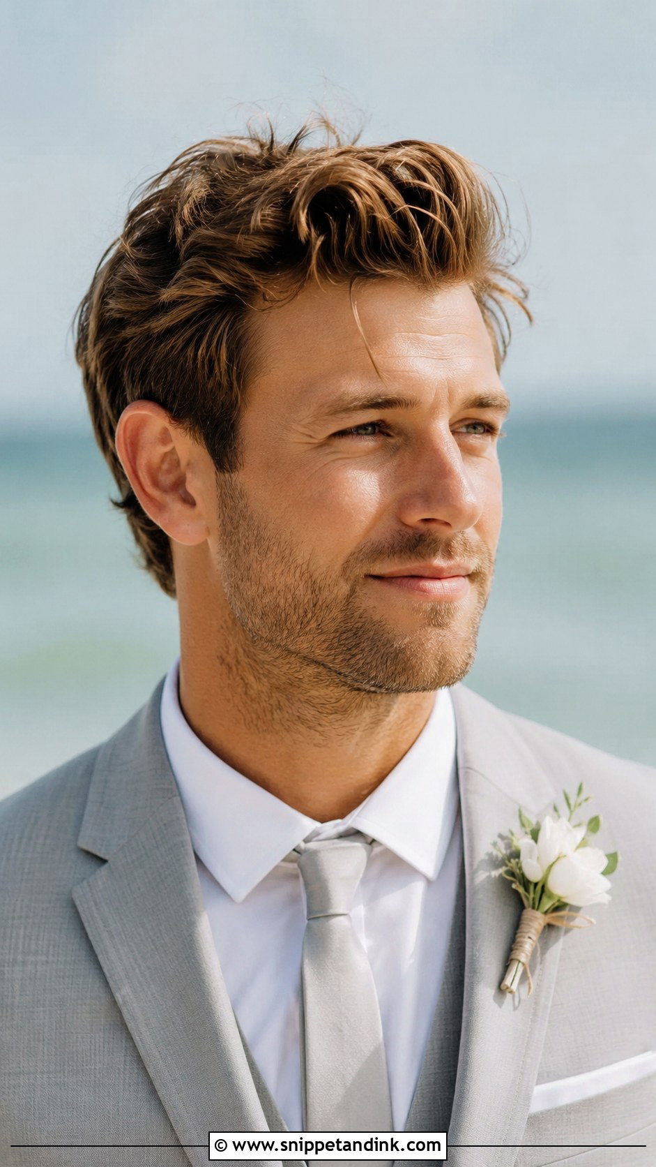Messy Quiff - Snippet and Ink - 25 Wedding Hairstyles for Men