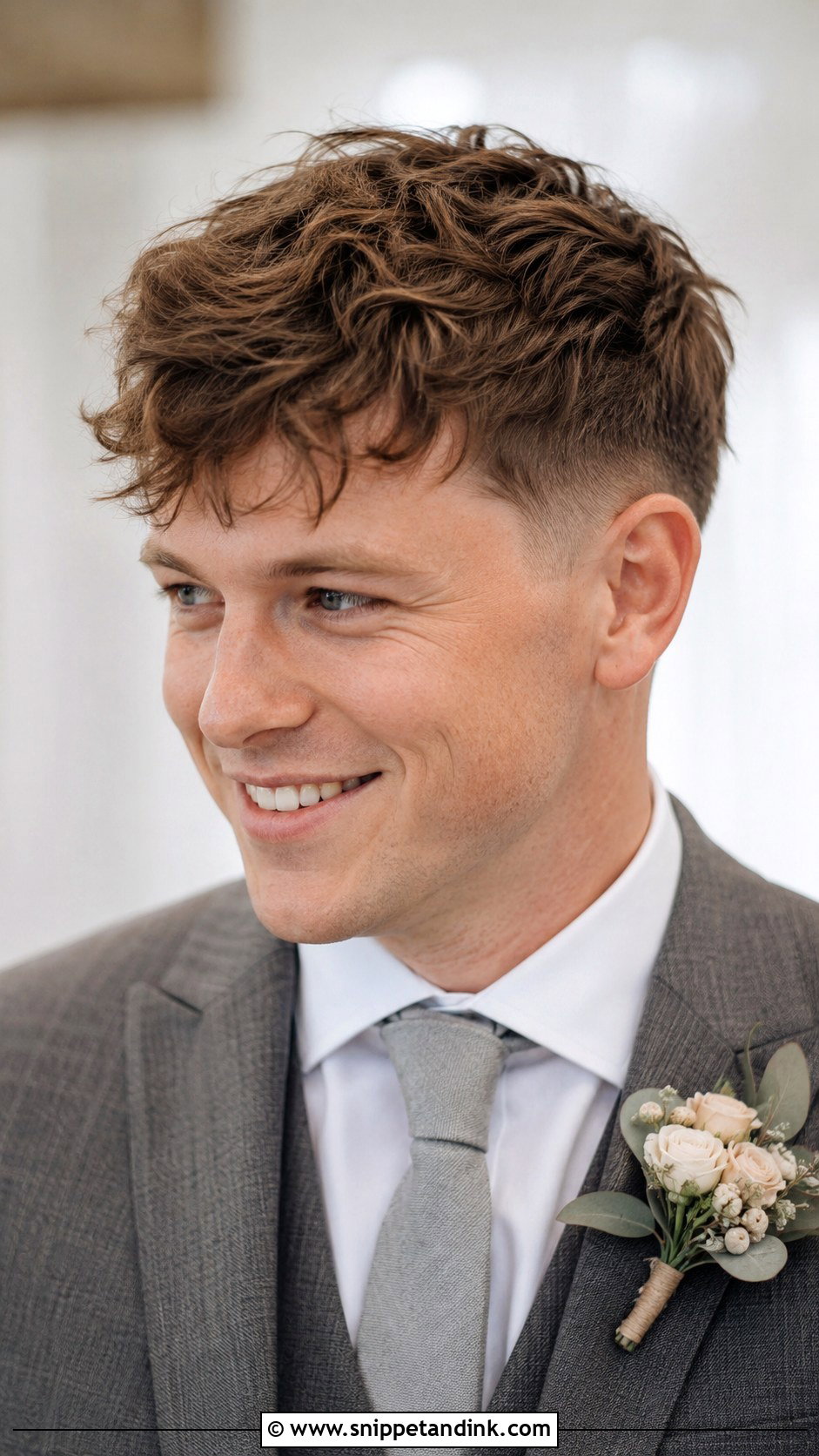 Messy Textured Crop - Snippet and Ink - 25 Groom Haircut Ideas
