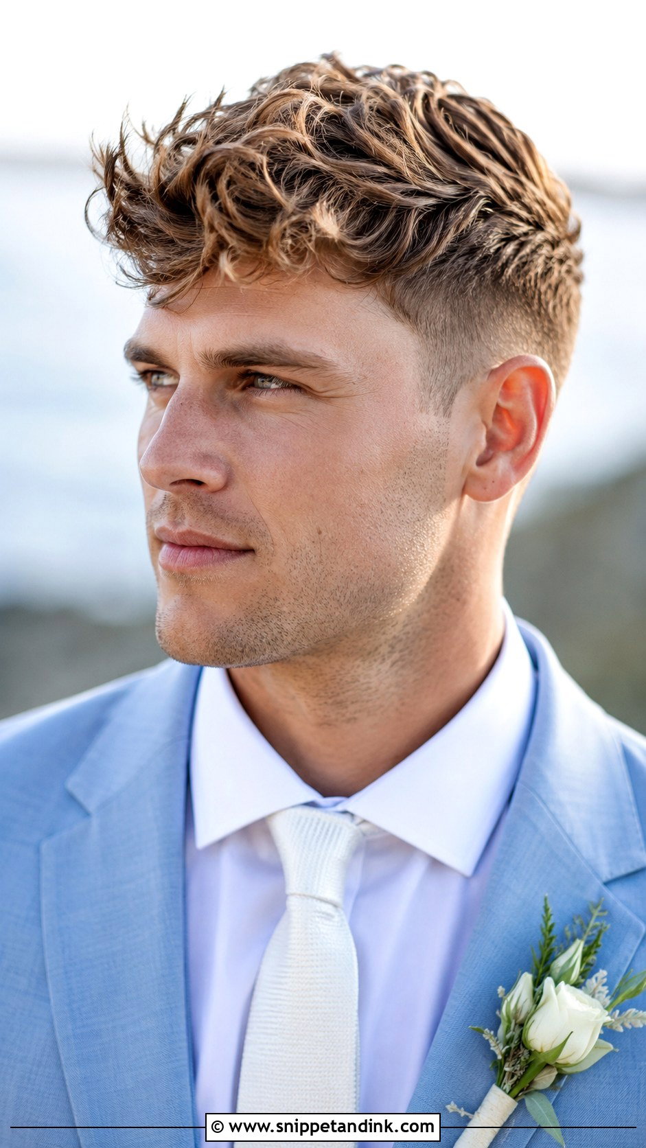 Messy Textured Crop - Snippet and Ink - 20 Groom Hair Ideas