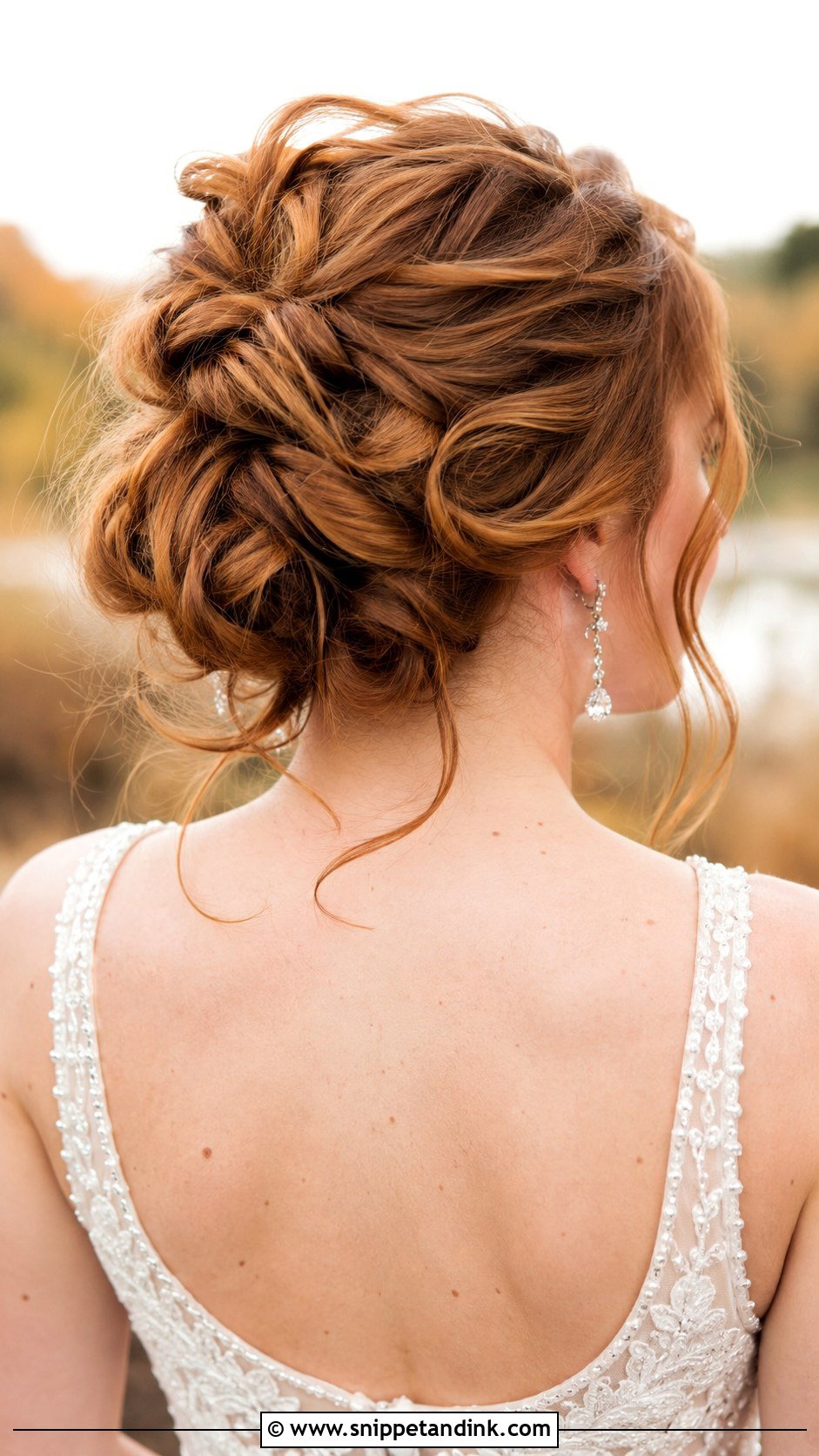 Messy Textured Updo for Wedding - Snippet and Ink - 20 Messi Bride Hairstyle Ideas