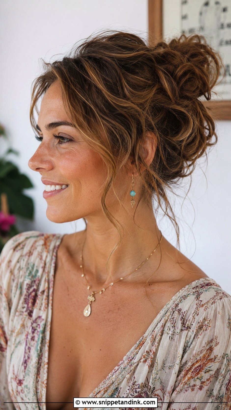 Messy Textured Updo - Snippet and Ink - 20 Engagement Hairstyles Short Hair