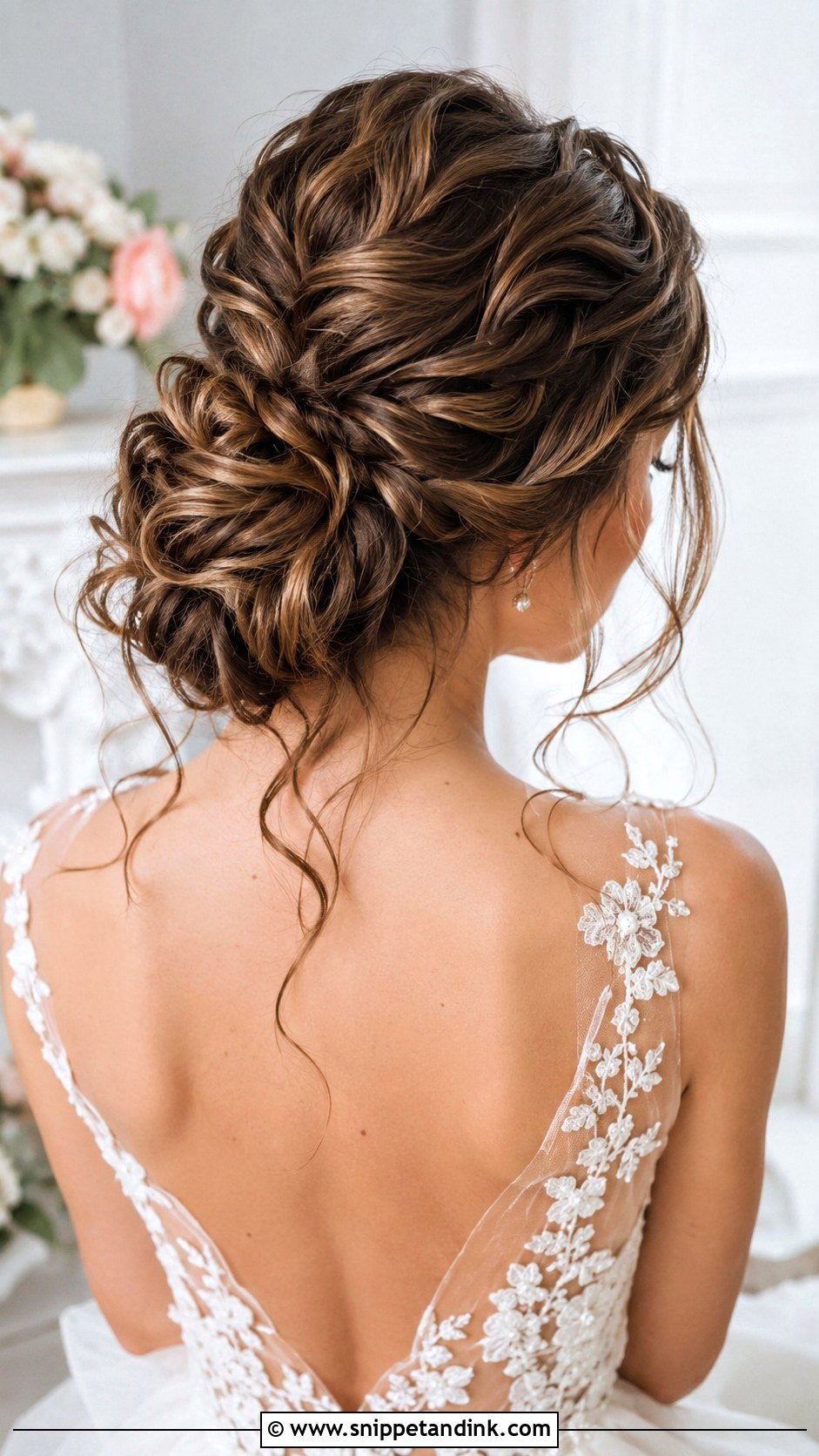 Messy Updo For Long Hair - Snippet and Ink - 20 Messy Wedding Hair Updo Ideas