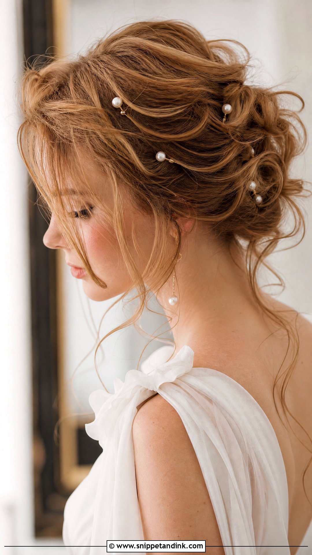 Messy Updo Wedding Hair - Snippet and Ink - 15 Fun Wedding Hair Ideas