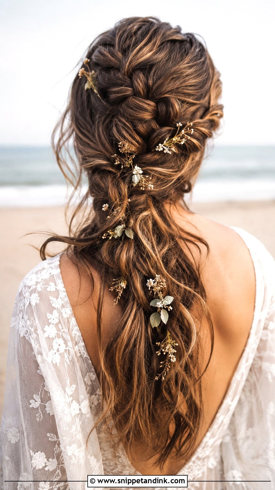 Messy Viking Braids for a Boho Bride - Snippet and Ink - 25 Viking Wedding Hair Ideas