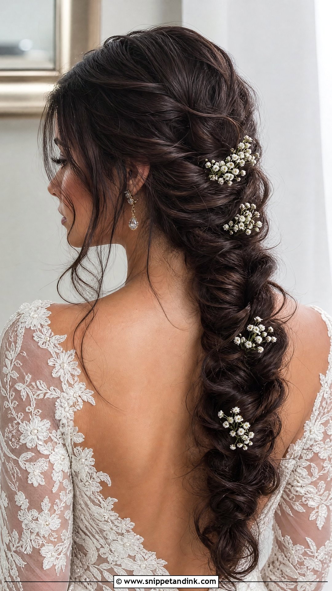 Mexican Wedding Fishtail Braid - Snippet and Ink - 20 Mexican Wedding Hairstyles
