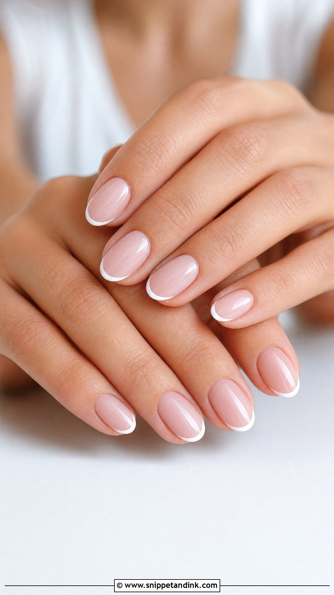 Micro French Bridal Nails - Snippet and Ink - 25 Bridal Nail Designs Brides