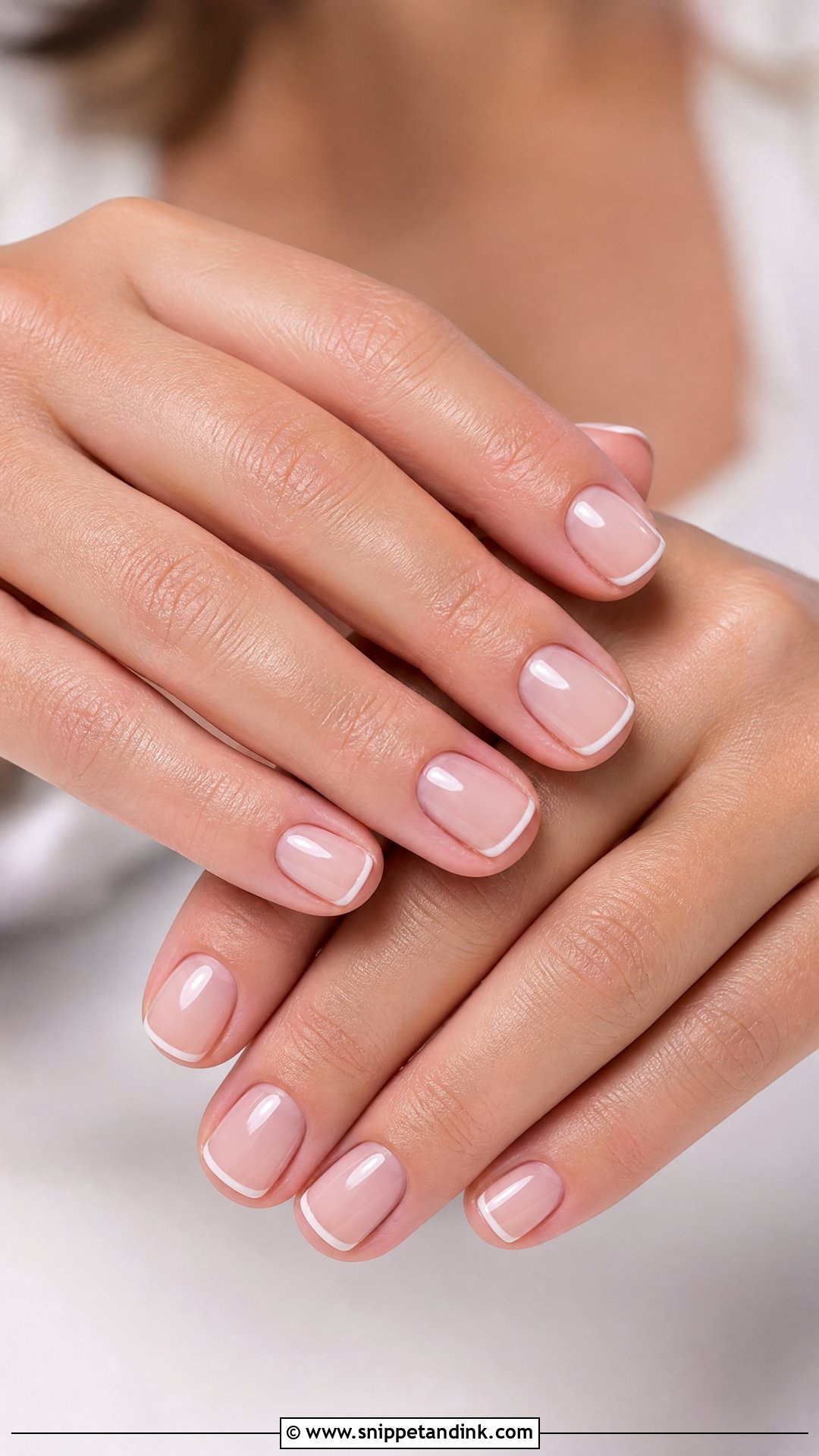 Micro French Bridal Nails - Snippet and Ink - 25 Bridal Nail Ideas Brides