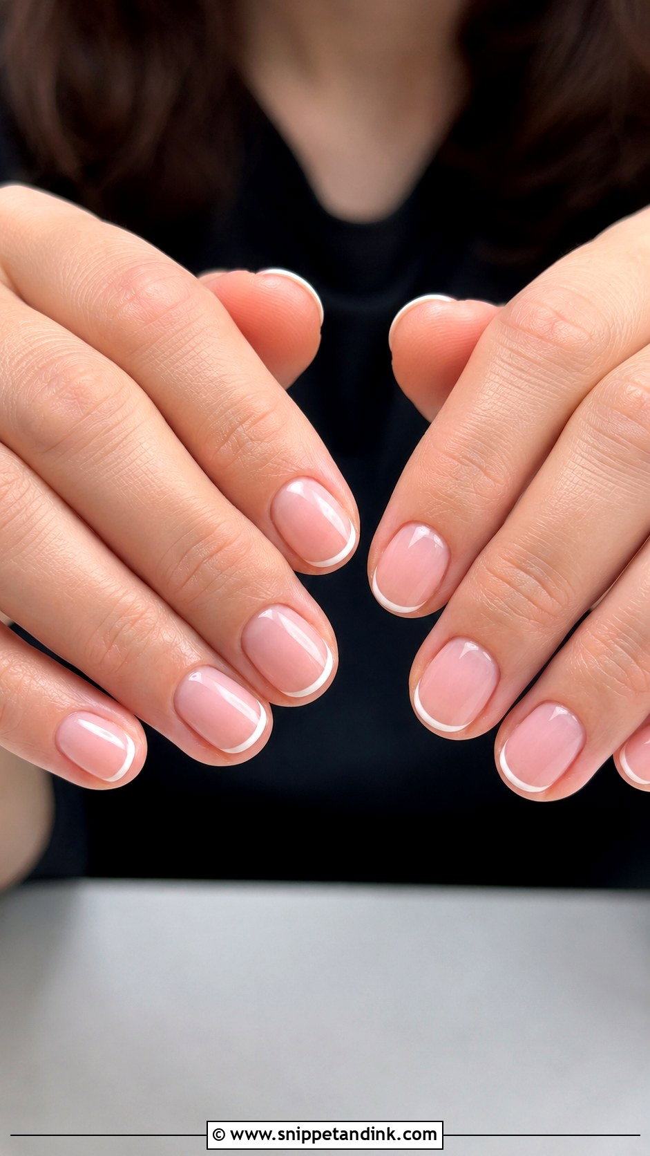 Micro French Bridal Nails - Snippet and Ink - 20 Bridal Manicure Wedding Nails Ideas