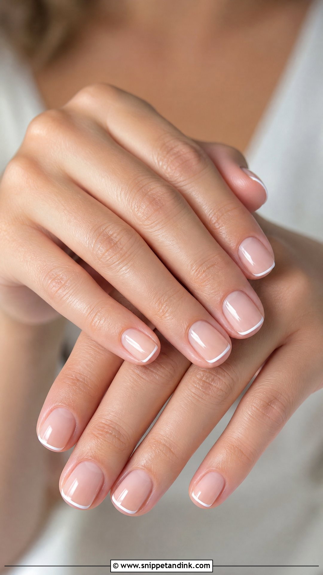 Micro French Bride Wedding Nails - Snippet and Ink - 25 Nail Designs for the Bride Wedding