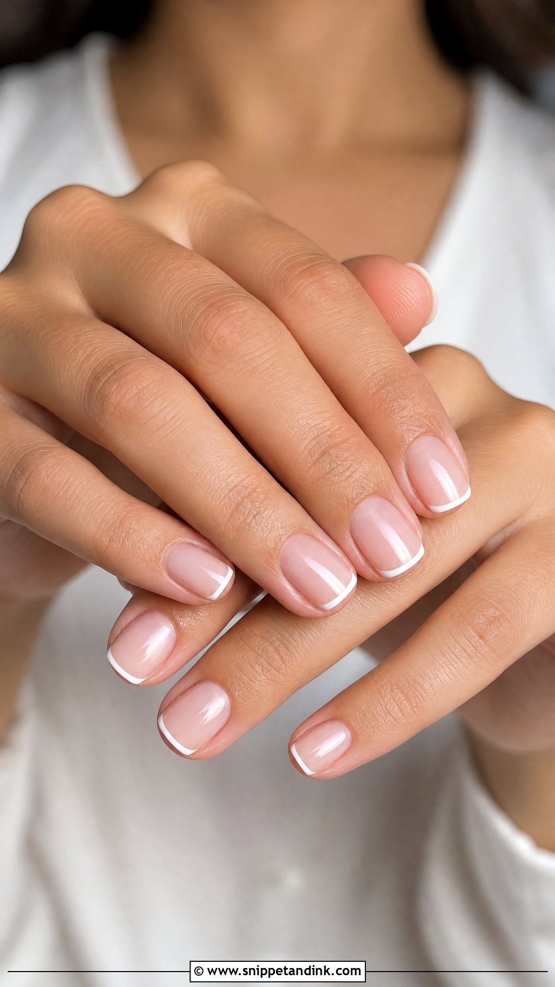 Micro French Engagement Nails - Snippet and Ink - 35 Engagement Nails