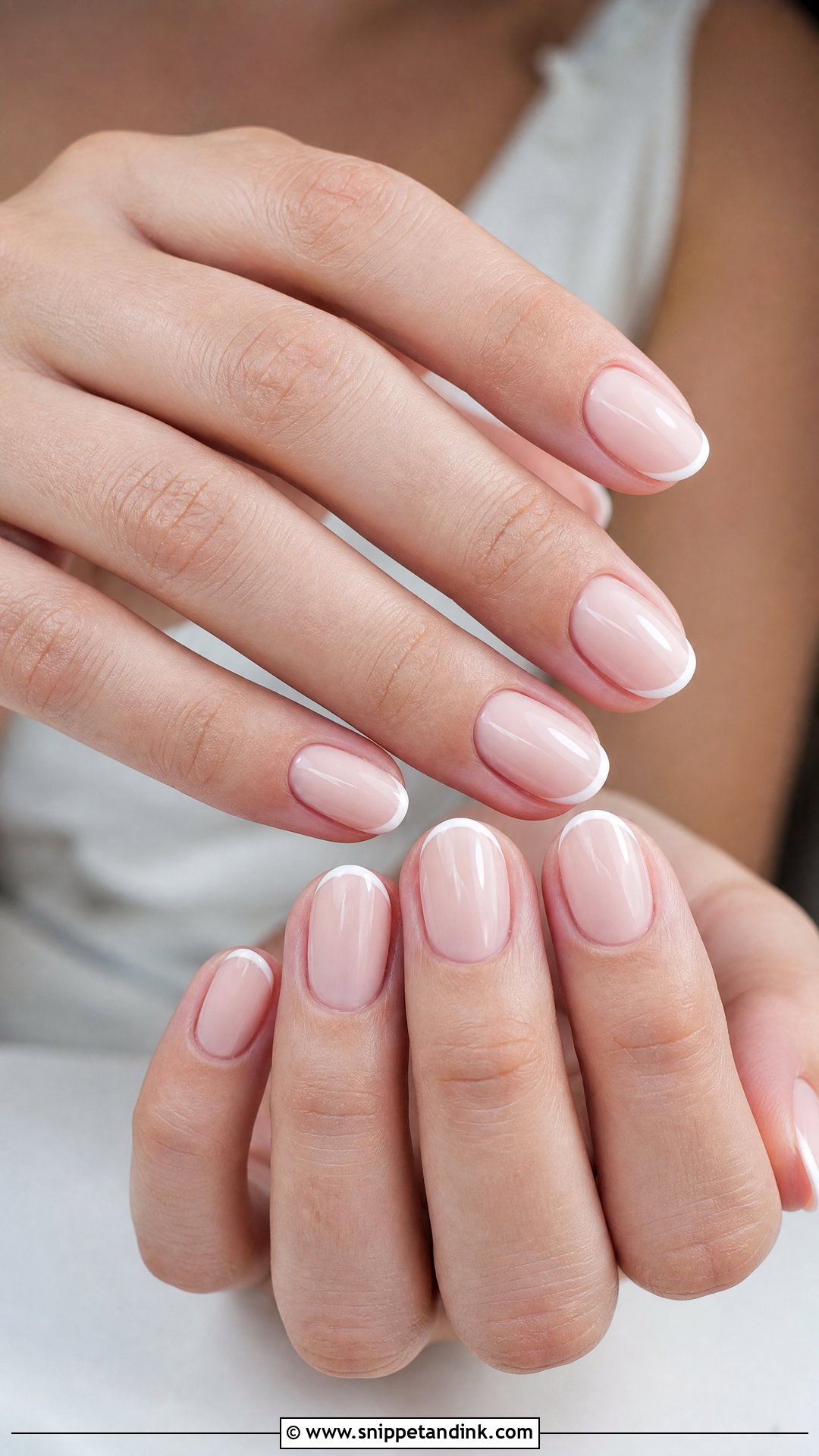 Micro French Marriage Nails - Snippet and Ink - 25 Nails for Marriage