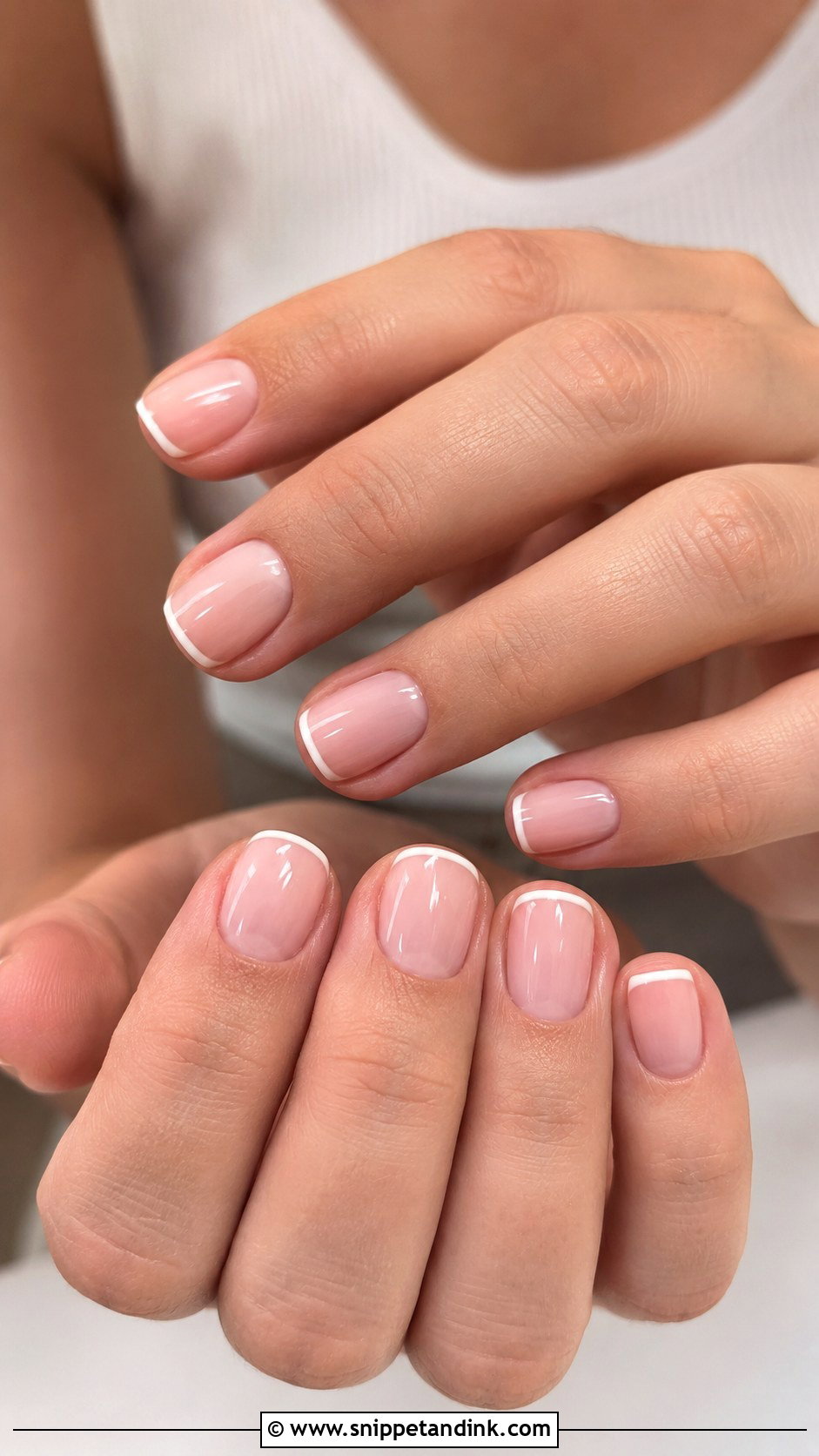 Micro French Pre Wedding Nails - Snippet and Ink - 20 Pre Wedding Nails for Bride