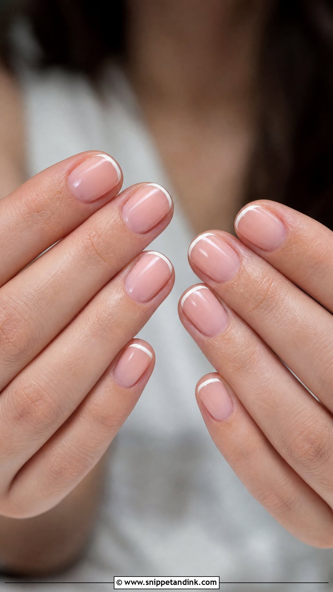 Micro French Pre Wedding Nails - Snippet and Ink - 25 Pre Wedding Nails