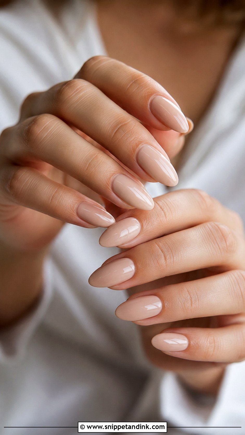 Micro French Wedding Almond Nails - Snippet and Ink - 20 Almond Nails Designs Wedding