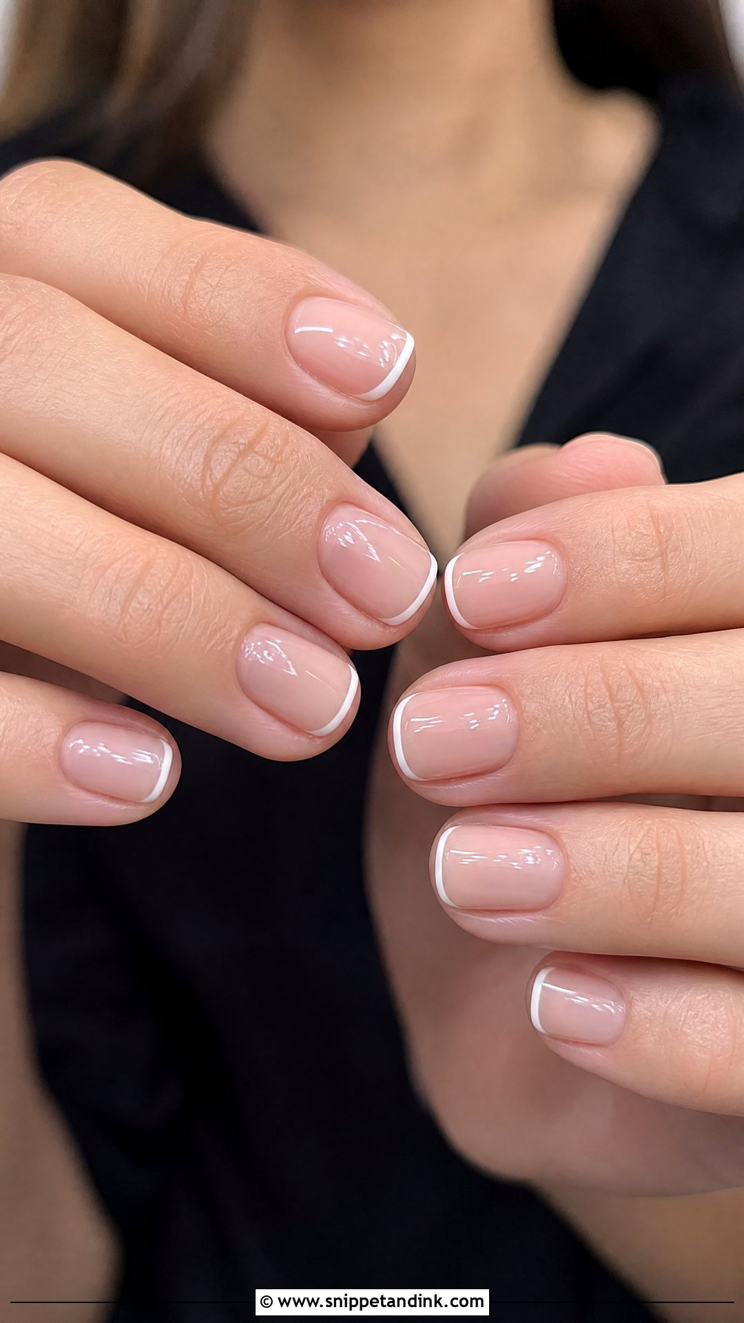 Micro French Wedding Guest Nails - Snippet and Ink - 25 Nails for a Wedding Guest