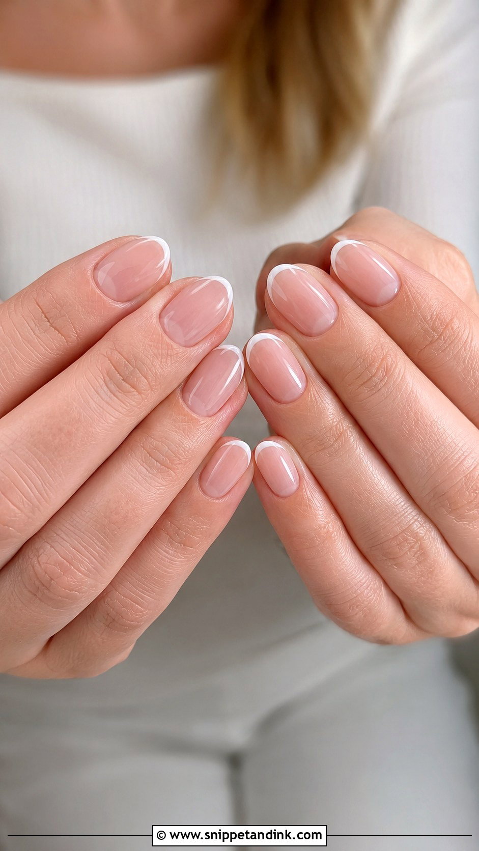 Micro French Wedding Nails - Snippet and Ink - 20 Nail Design for Wedding Ideas