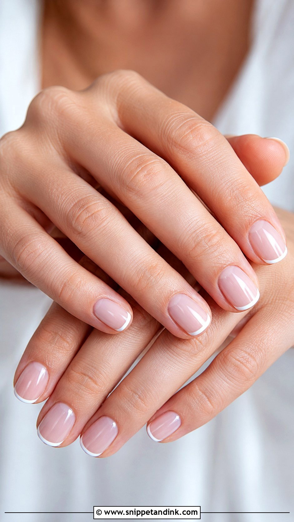 Micro French Wedding Nails - Snippet and Ink - 20 Wedding Nails Design 2025