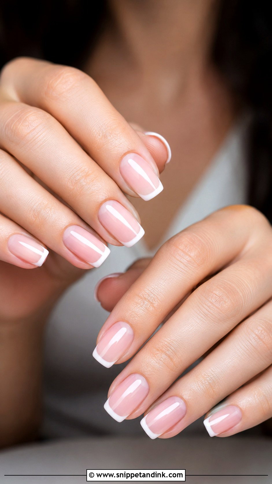 Micro French Wedding Nails - Snippet and Ink - 20 Wedding Season Nails