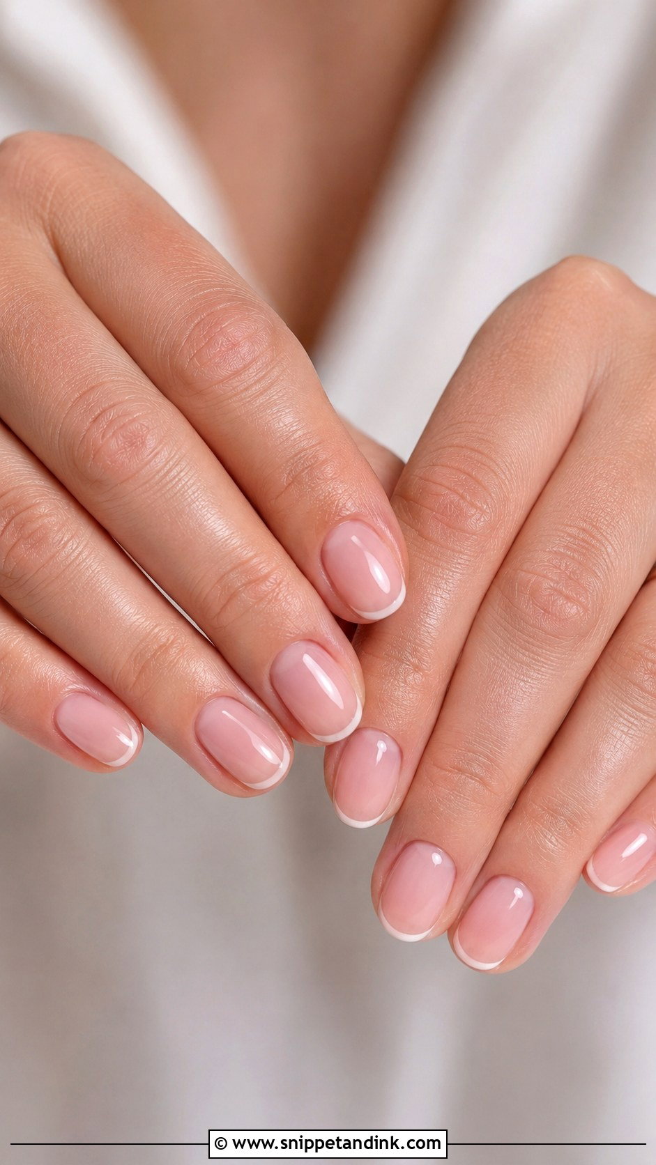 Micro French Wedding Nails - Snippet and Ink - 20 Classy Wedding Nails Design