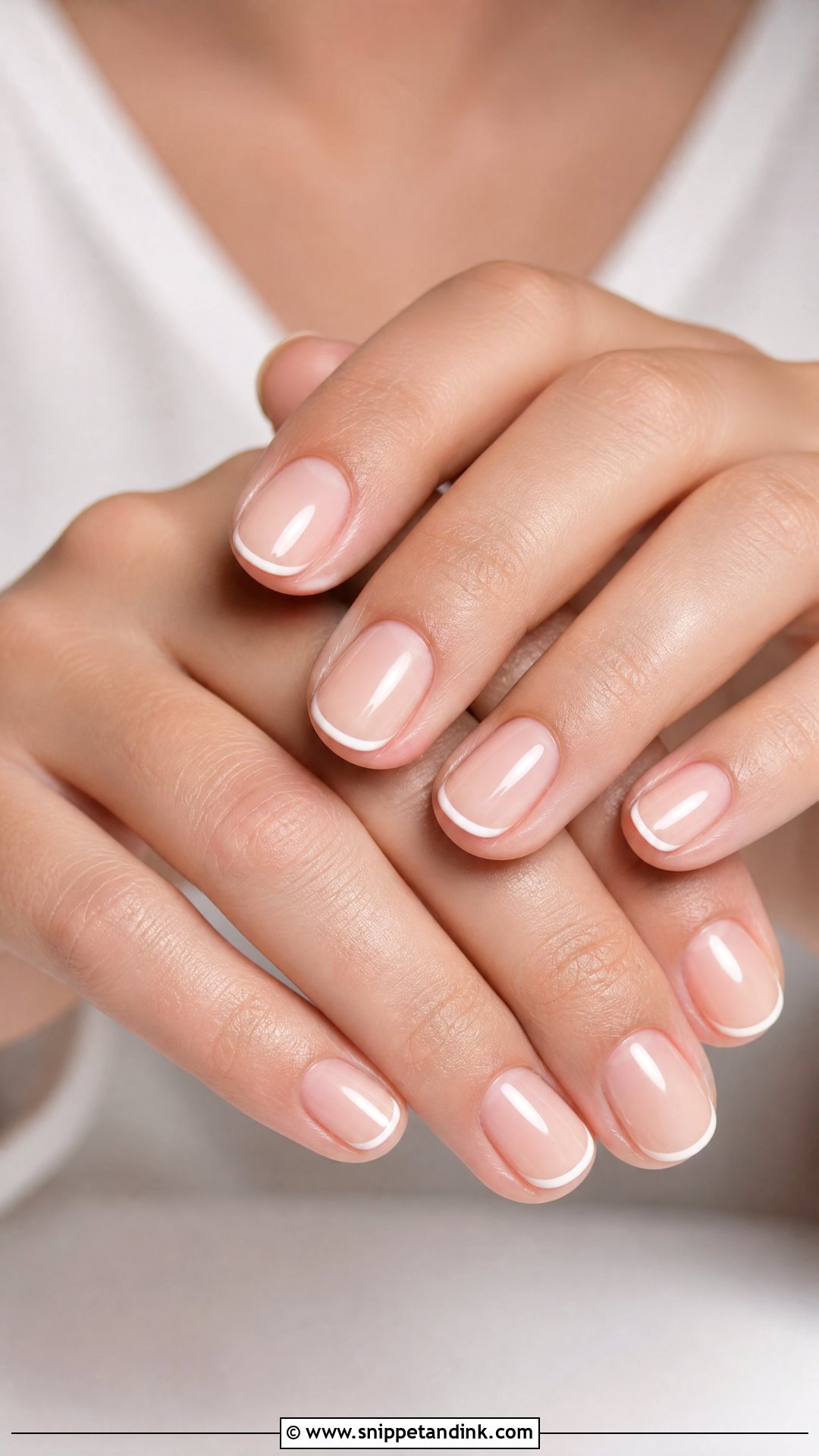 Micro French Wedding Nails - Snippet and Ink - 25 Nails Design for Wedding
