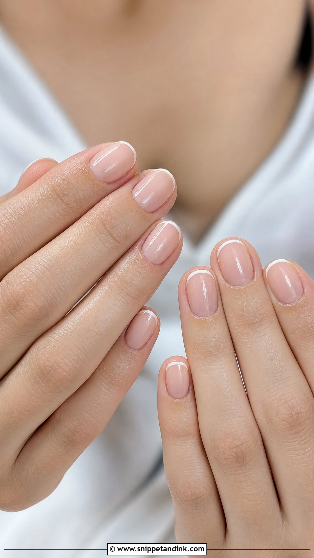 Micro French Wedding Nails - Snippet and Ink - 25 Wedding Nail Designs for Bride