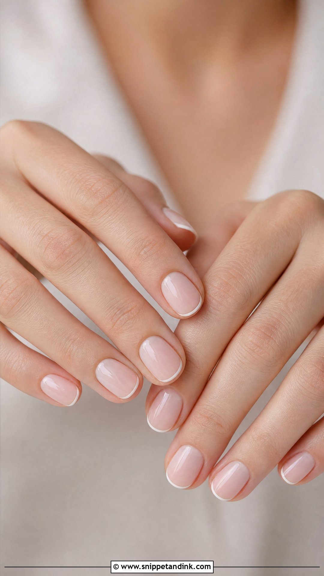 Micro French Wedding Nails - Snippet and Ink - 25 Wedding Nail Ideas for the Bride