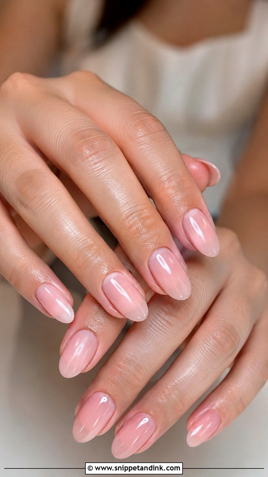 Micro French Wedding Nails - Snippet and Ink - 30 Wedding Nail Inspo for Bride Ideas