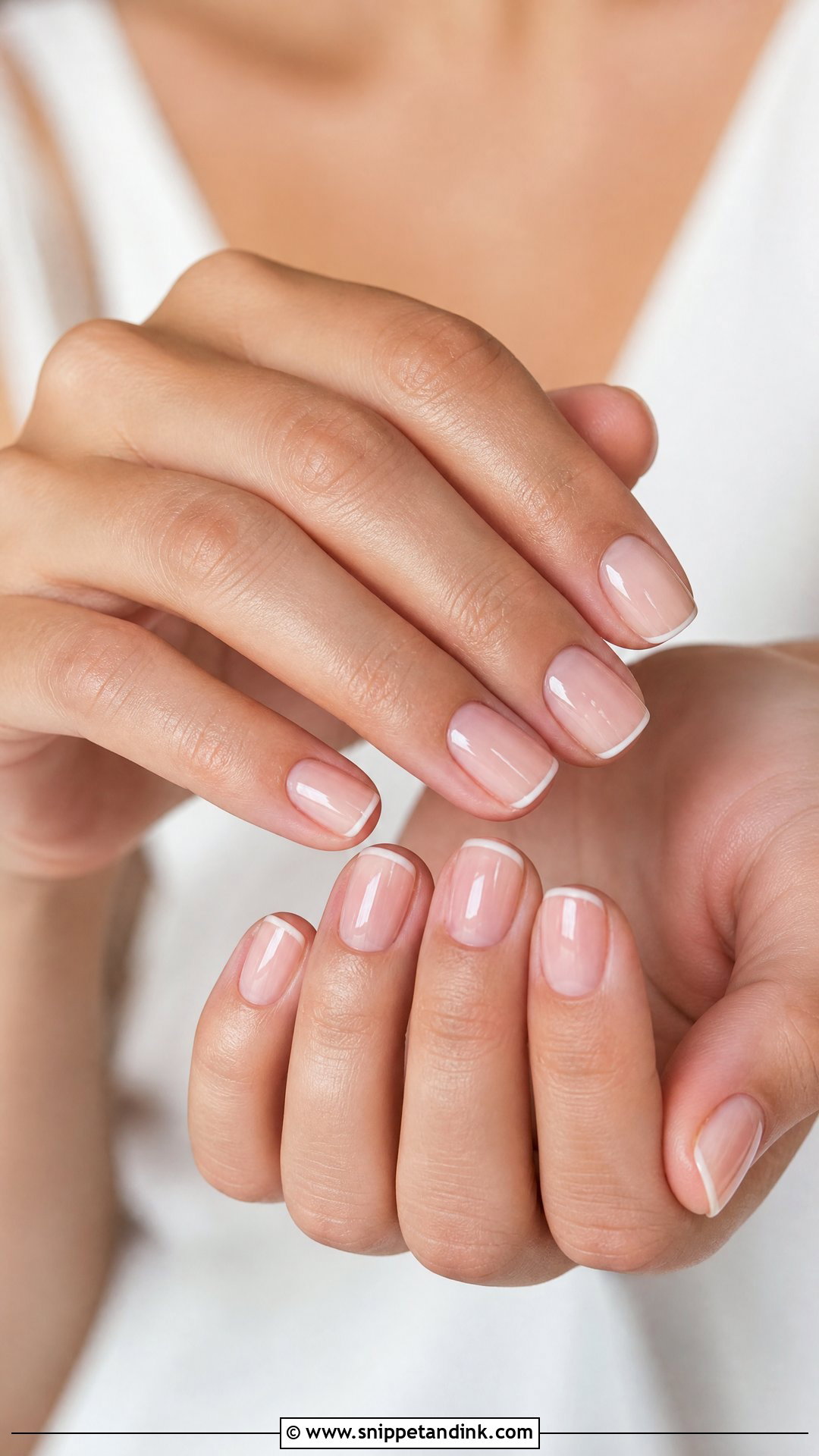 Micro French Wedding Nails - Snippet and Ink - 35 Nails for Wedding
