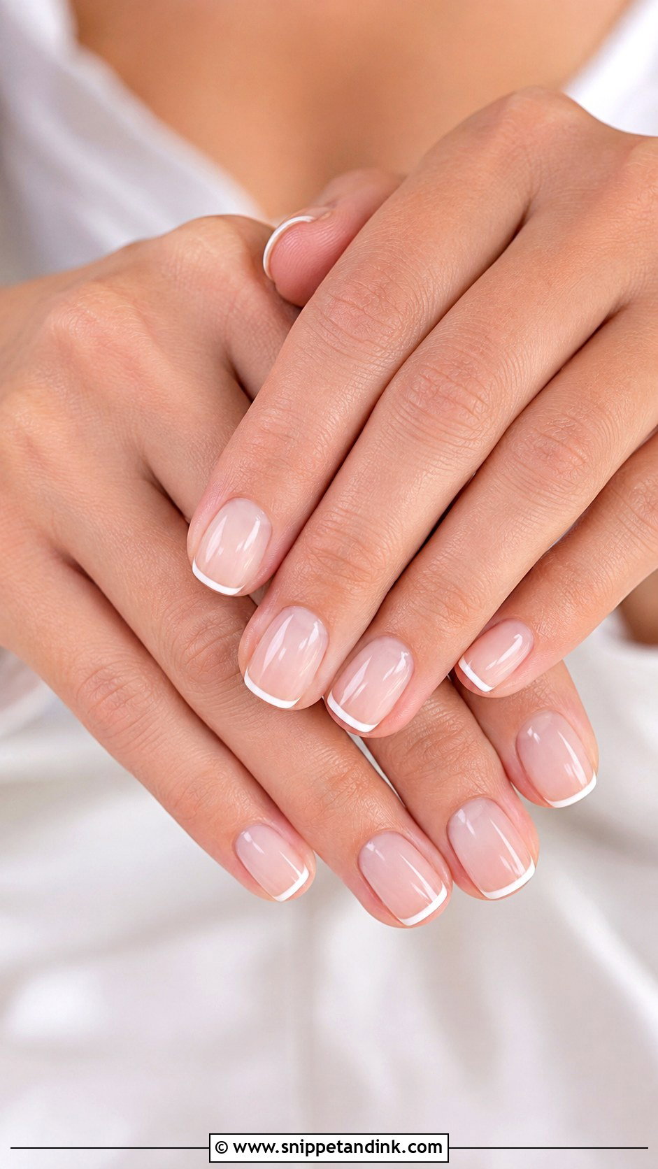 Micro French Wedding Nails - Snippet and Ink - 20 French Nails Wedding Brides