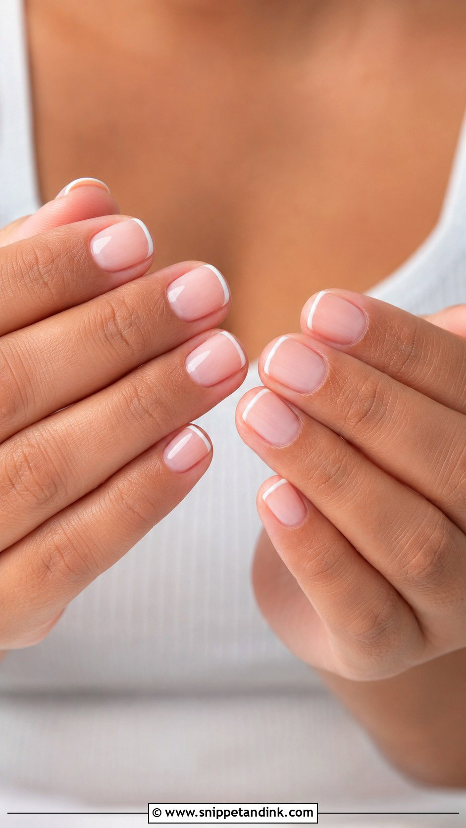 Micro French Wedding Nails - Snippet and Ink - 20 French Wedding Nails for Bride