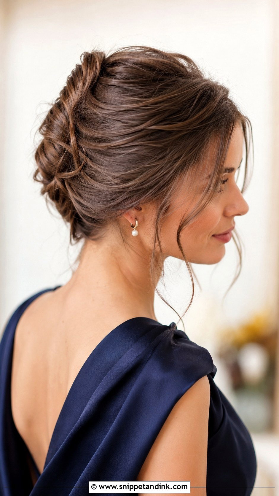 Mid Length Half Up Half Down Wedding Guest Hair - Snippet and Ink - 15 Wedding Guest Hair Mid Length Ideas