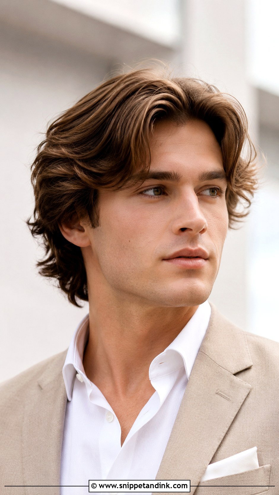 Middle Part Flow For Prom - Snippet and Ink - 15 Male Prom Hairstyles