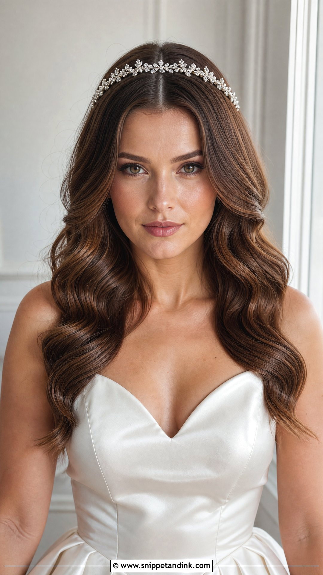 Middle Part Hollywood Waves - Snippet and Ink - 20 Hollywood Waves Bridal Hair