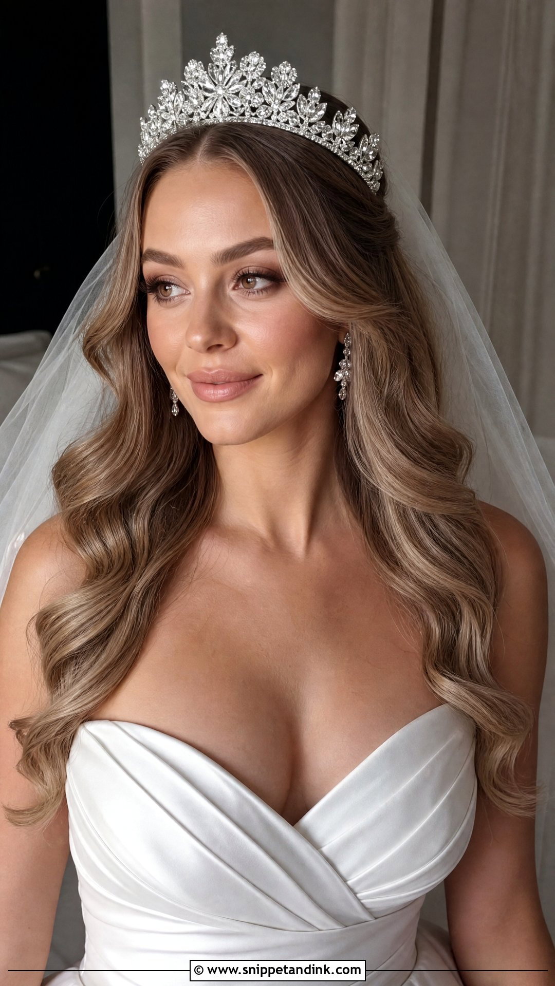Middle Part Hollywood Waves - Snippet and Ink - 20 Hollywood Waves Wedding Hair