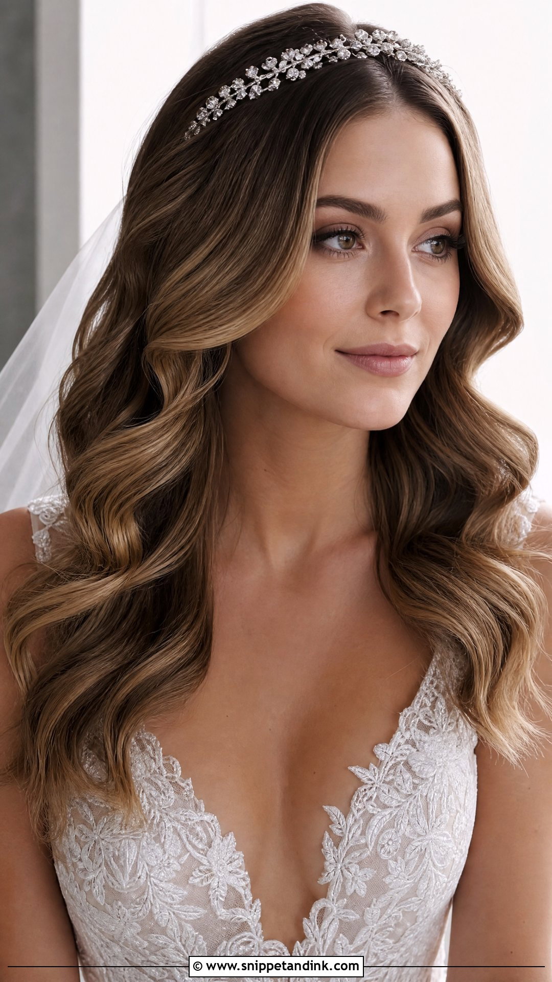 Middle Part Hollywood Waves - Snippet and Ink - 20 Soft Hollywood Waves Wedding