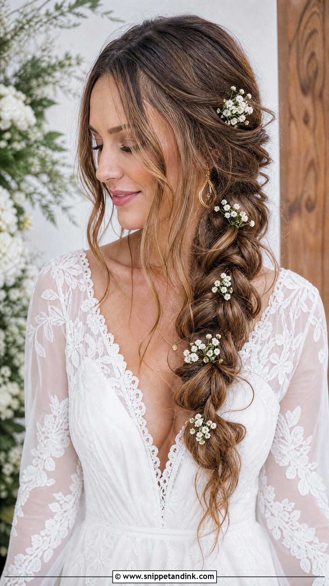 Miley Cyrus Boho Braid - Snippet and Ink - 20 Celebrity Wedding Hair Ideas