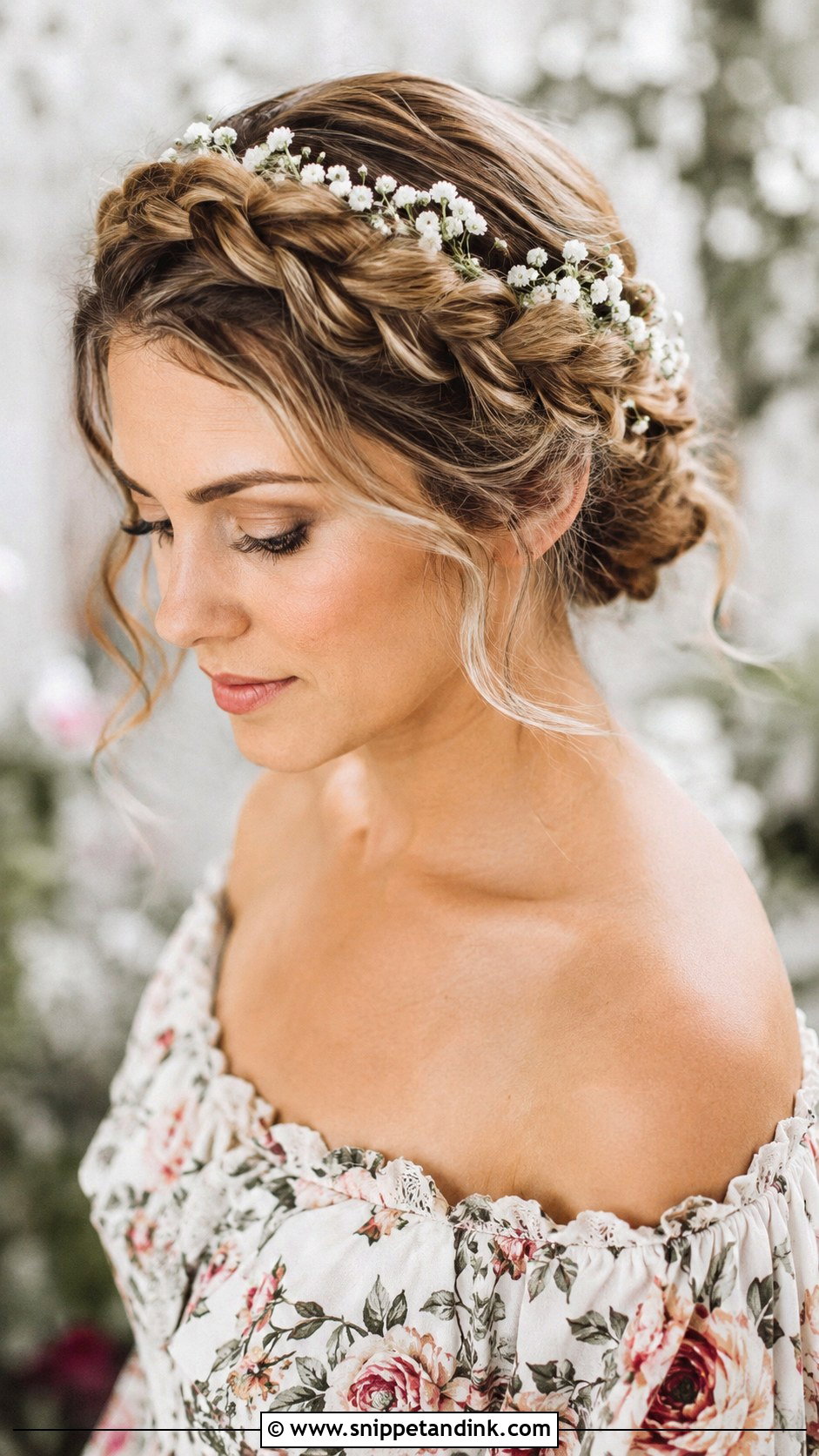 Milkmaid Braid - Snippet and Ink - 25 Bridal Hair Braid Ideas