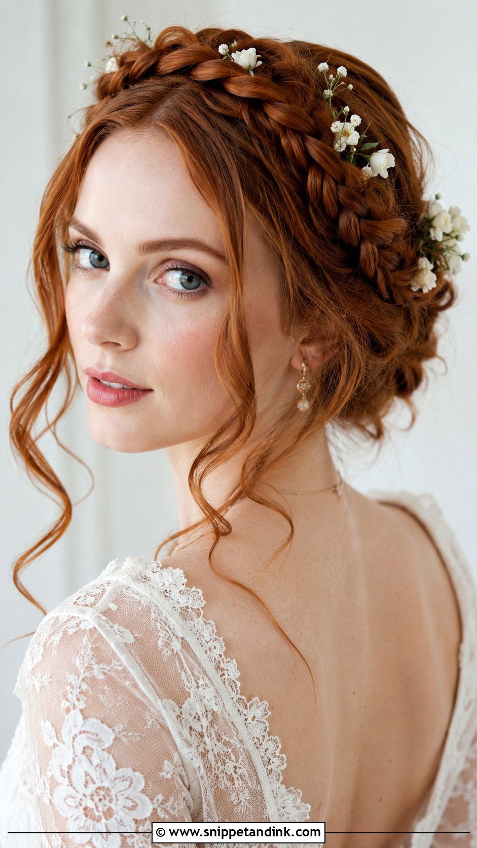Milkmaid Braid - Snippet and Ink - 25 Wedding Hair Braid Ideas