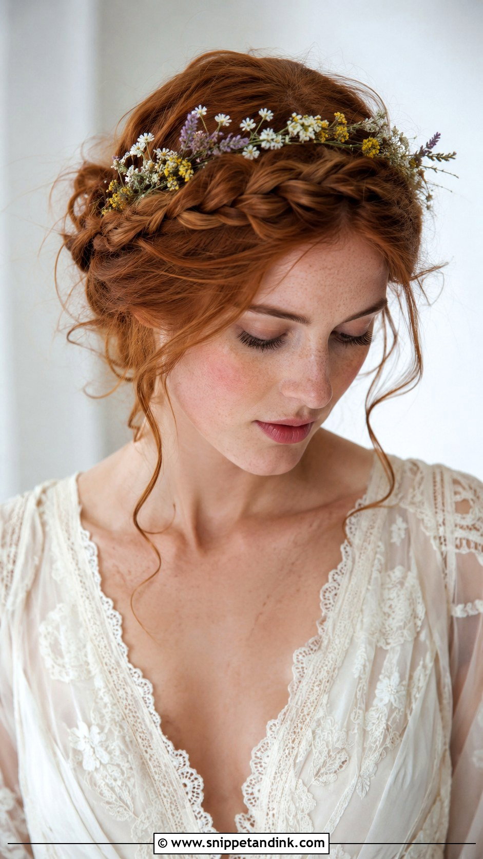 Milkmaid Braid Hairstyle - Snippet and Ink - 25 Braided Wedding Hair Ideas