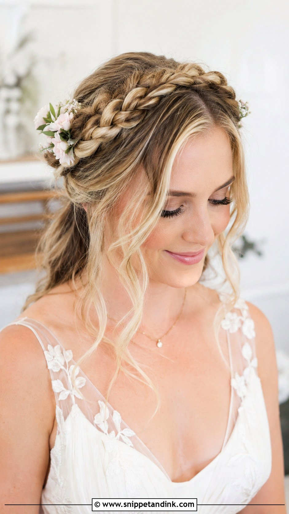 Milkmaid Braids - Snippet and Ink - 20 Bride Braid Ideas