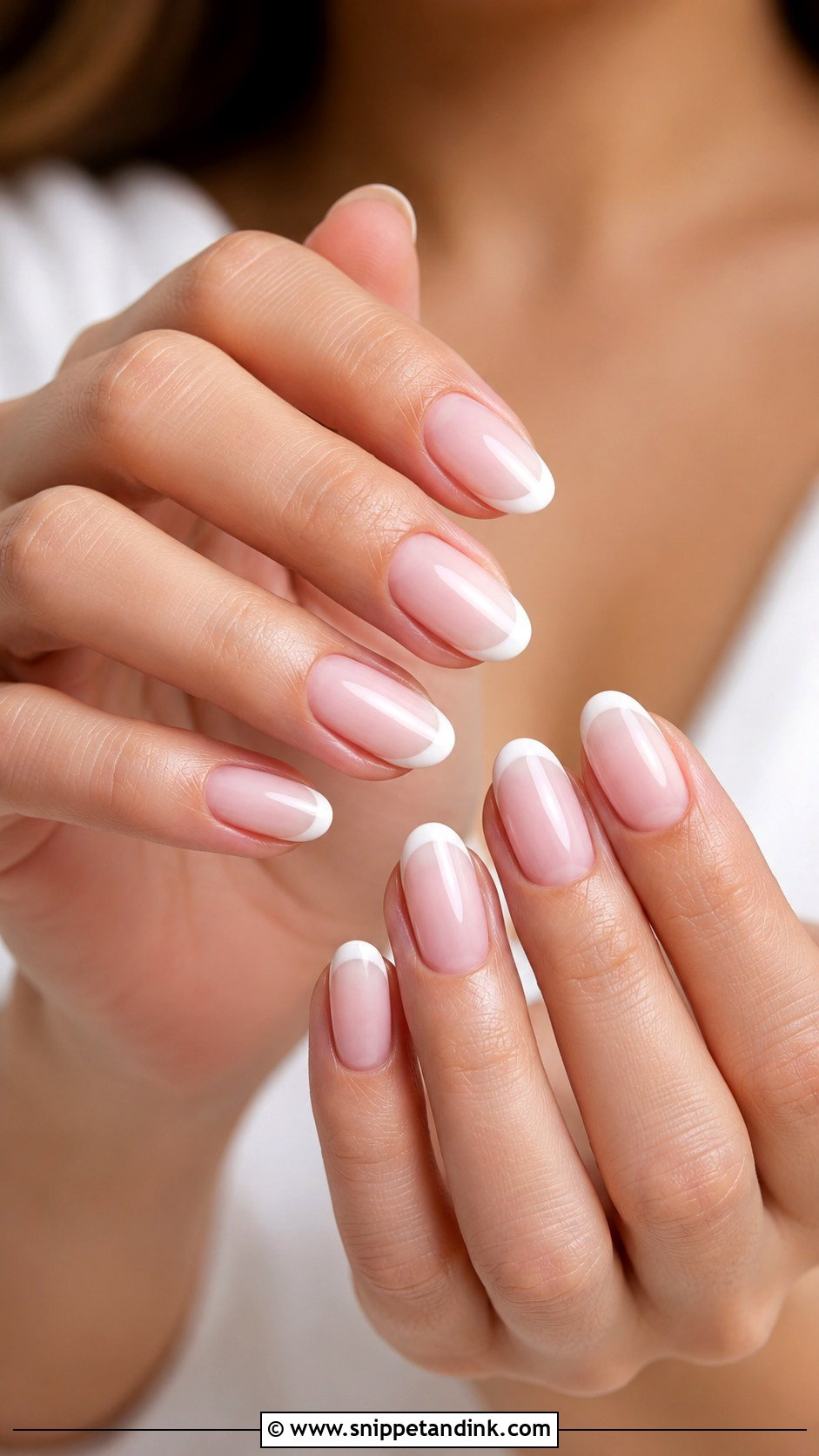 Milky French Manicure Wedding Nails - Snippet and Ink - 20 French Manicure Wedding Nails