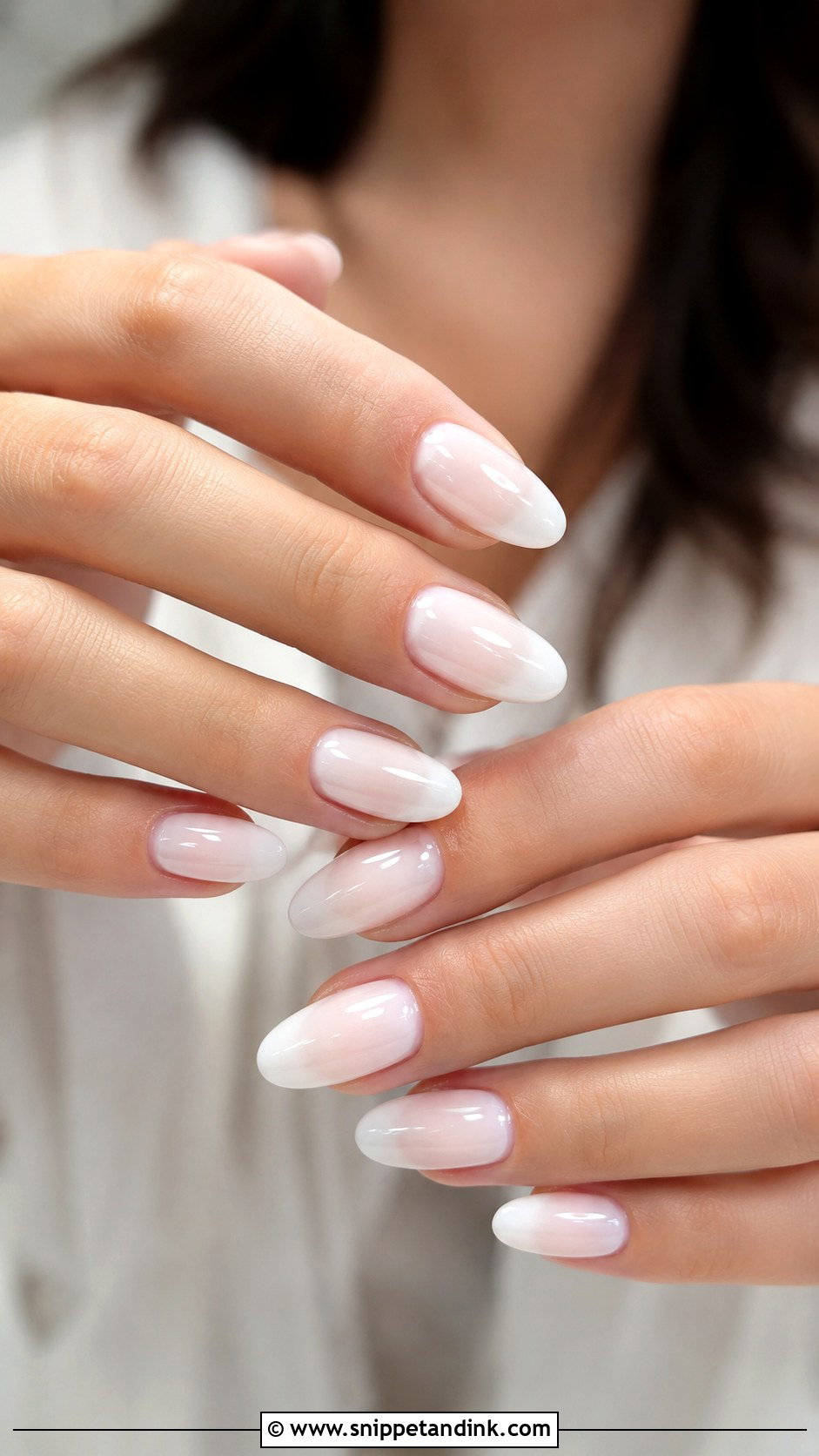 Milky French Wedding Nails - Snippet and Ink - 20 French Nails Wedding Brides